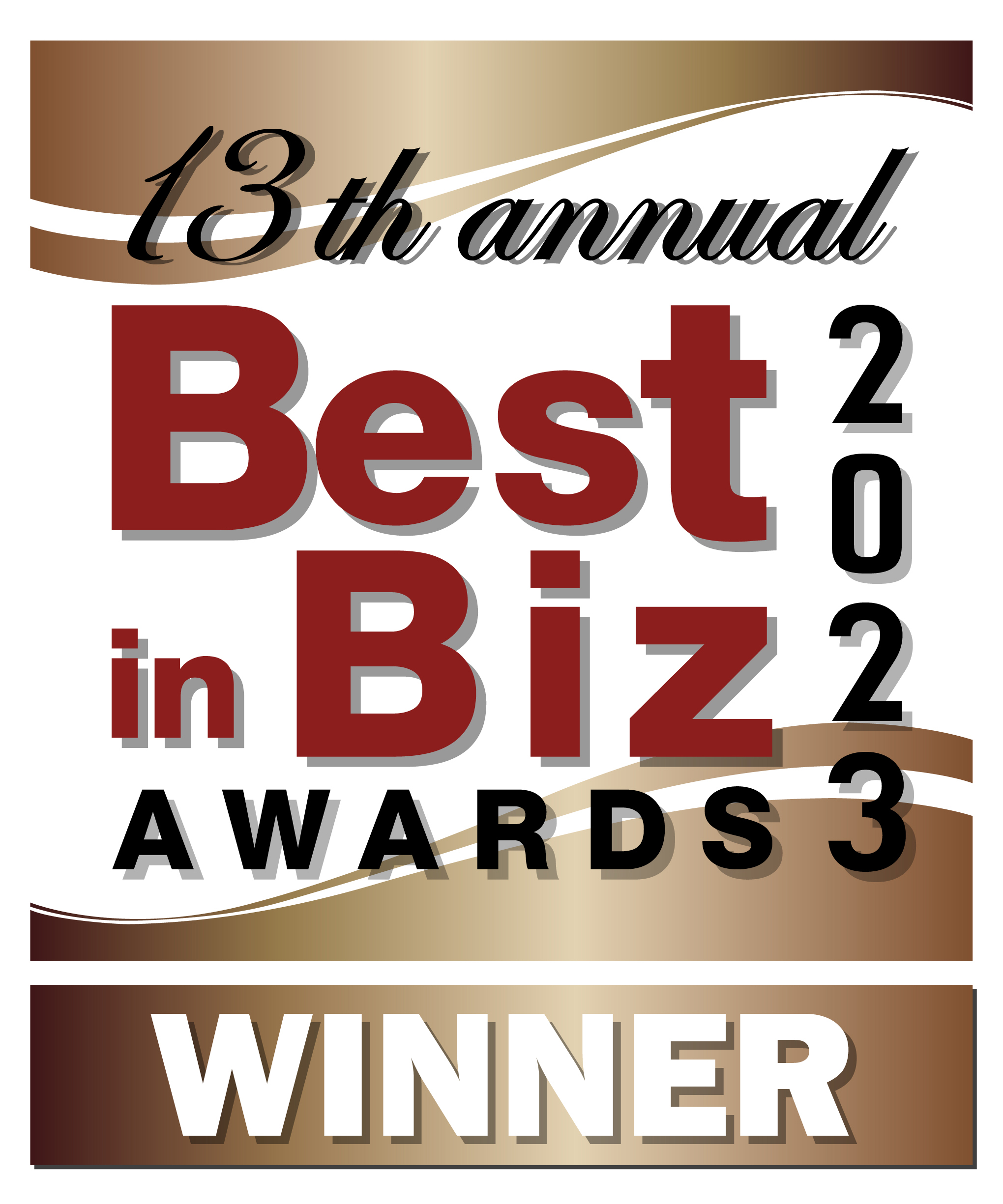 13th Annual Best in Biz Awards Winner 2023